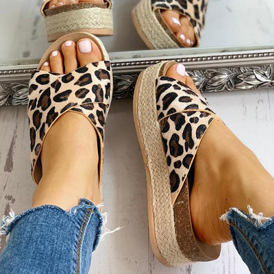 Crisscross Design Espadrille Platform Sandals - Shop Shiningbabe - Womens Fashion Online Shopping Offering Huge Discounts on Shoes - Heels, Sandals, Boots, Slippers; Clothing - Tops, Dresses, Jumpsuits, and More.