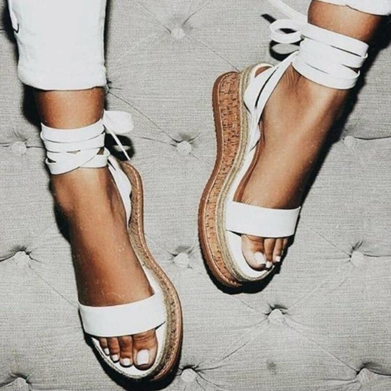 Summer Women Open Toe Strap Platform Sandals - Shop Shiningbabe - Womens Fashion Online Shopping Offering Huge Discounts on Shoes - Heels, Sandals, Boots, Slippers; Clothing - Tops, Dresses, Jumpsuits, and More.